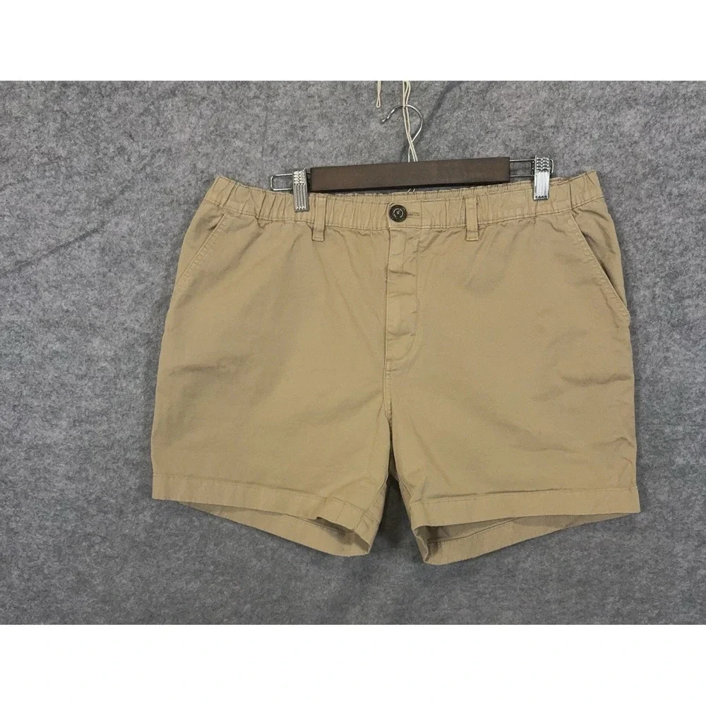 Chubbies Originals Altitudes Shorts Mens Sz XL Tan Reg Fit Pockets 5.5